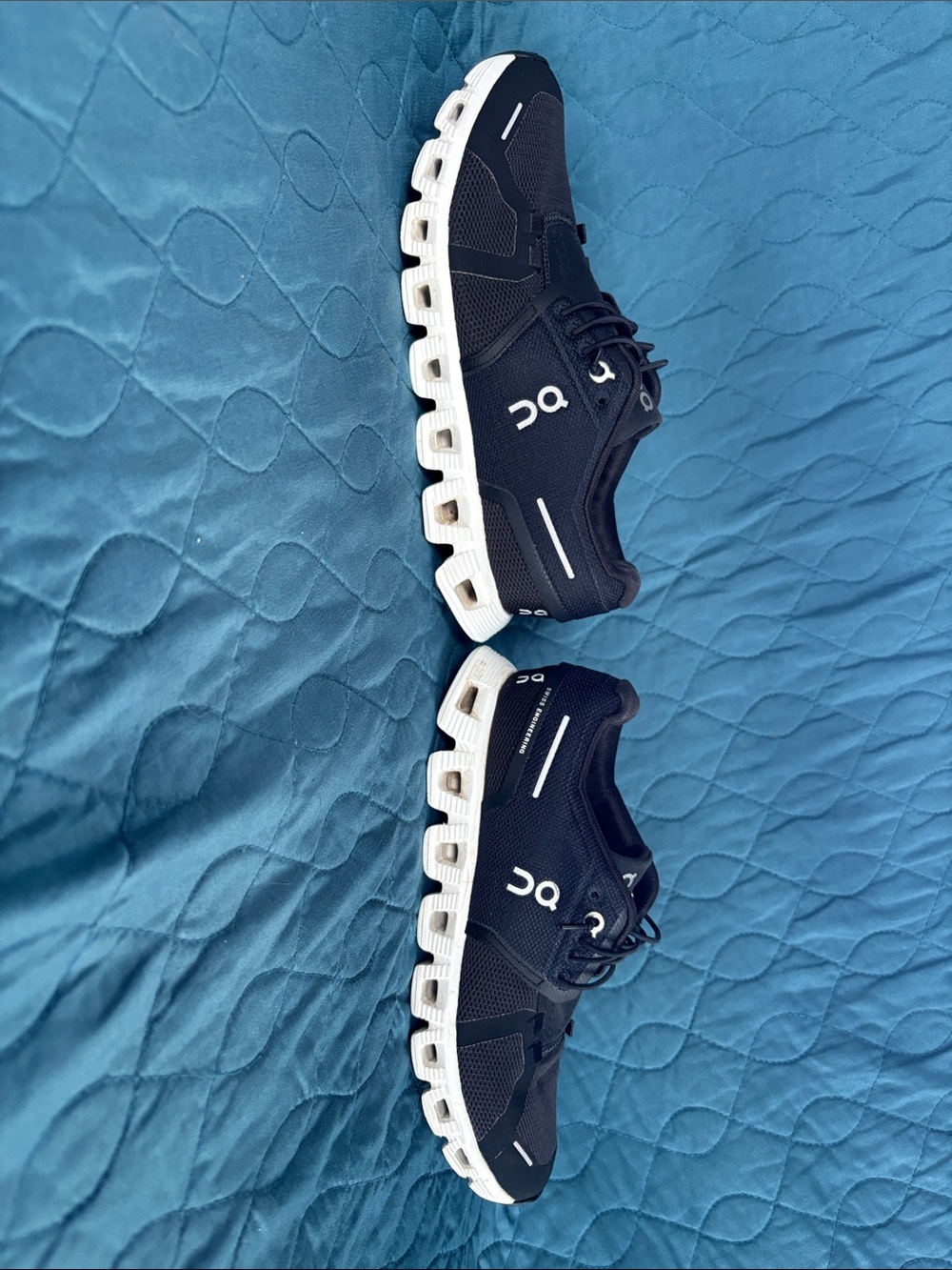 On Running Men's Athletic Shoes in Black and White